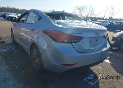 2015 Hyundai Elantra Se из США, поврежденный, VIN 5NPDH4AE7FH605009